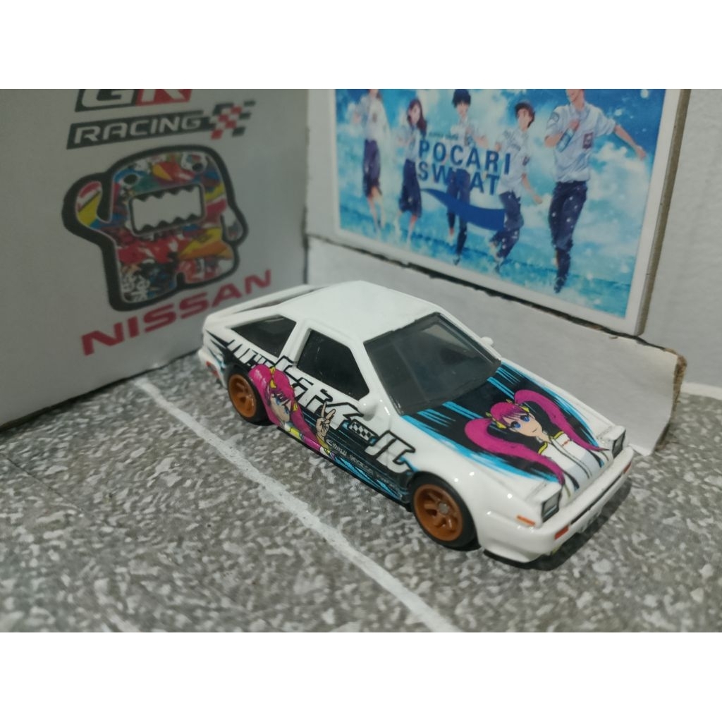 hotwheels premium Toyota AE86 mountain drifter loose minus(BACA DESKRIPSI)