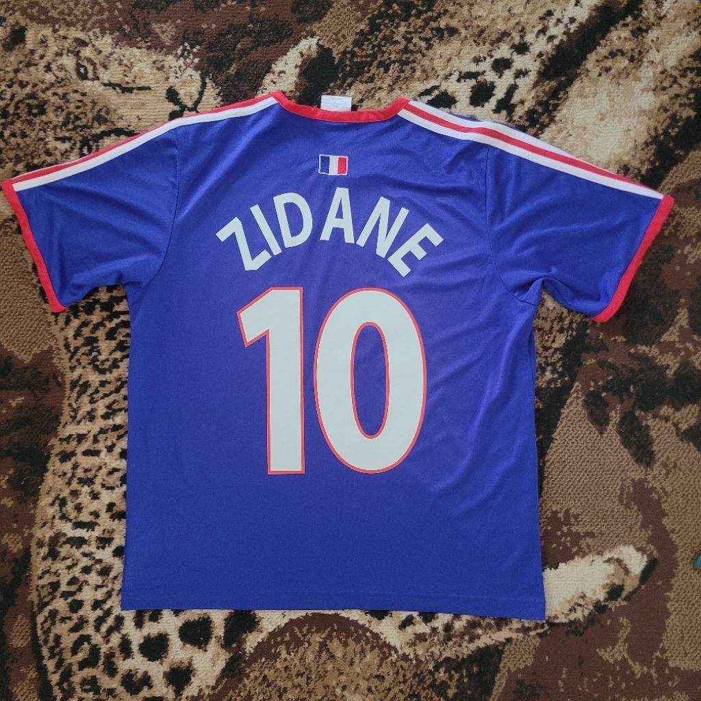 Jersey France Perancis Prancis 2000 Zidane