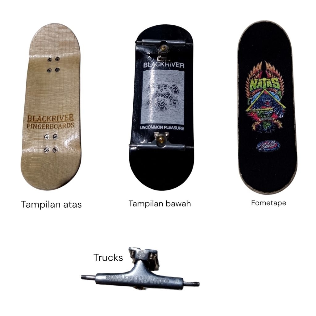 fingerbord blackriver Vietnam 34mm