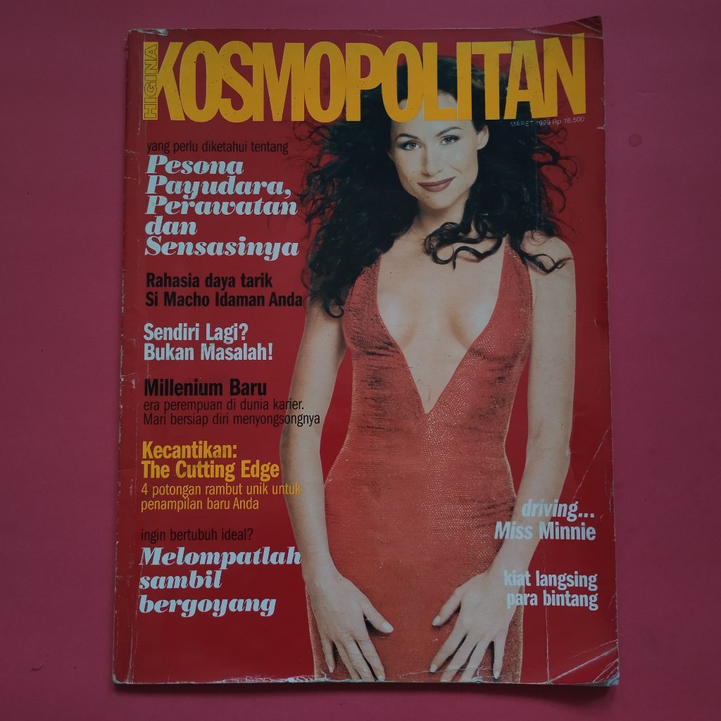 Buku Majalah Kosmopolitan edisi Maret 1999 versi Indonesia