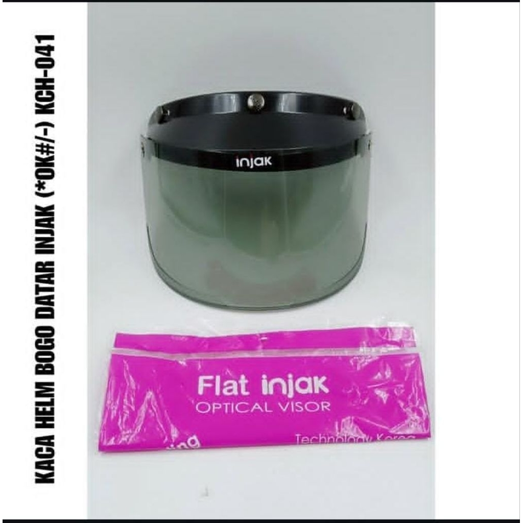 Kaca Helm Cargloss Datar injak ori
