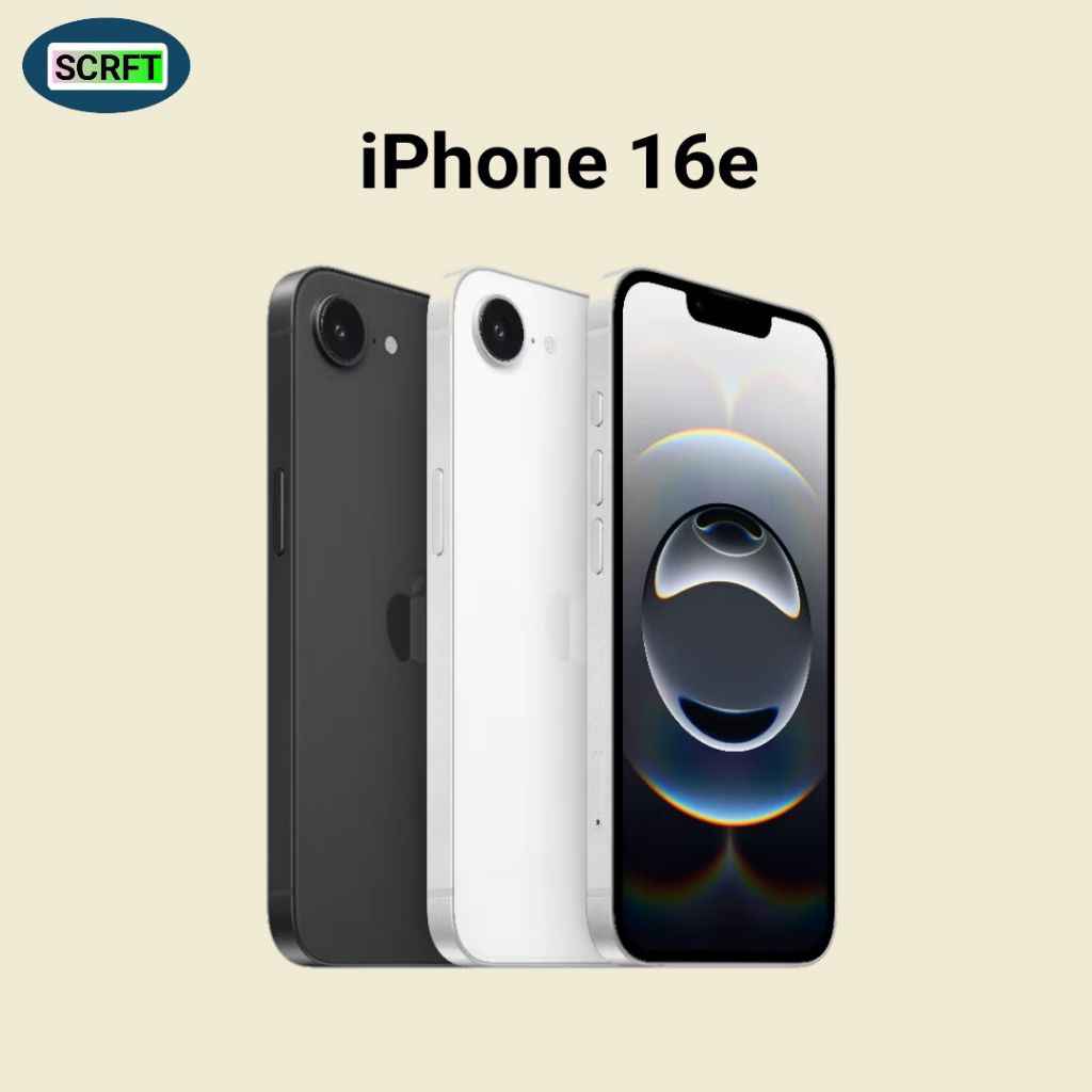 iPhone 16e 128GB Black & White