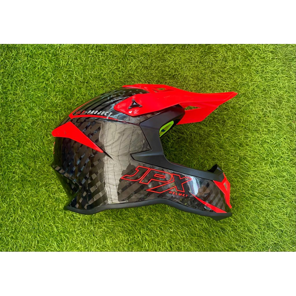 Helm JPX fox 2 Carbon/Helm Cros carbon Jpx