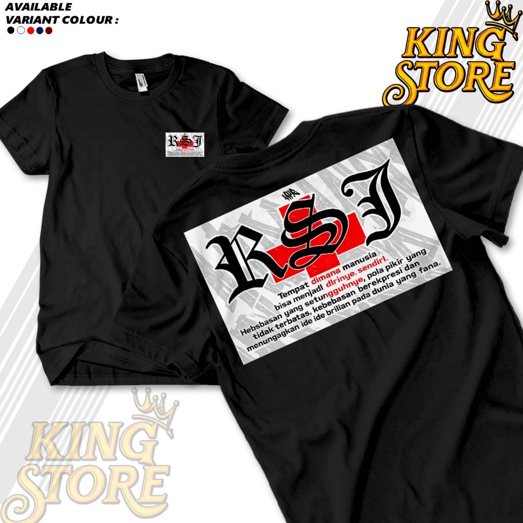 Kaos RSJ Pasien Tetap Rumah Sakit Jiwa Katun BISA COD