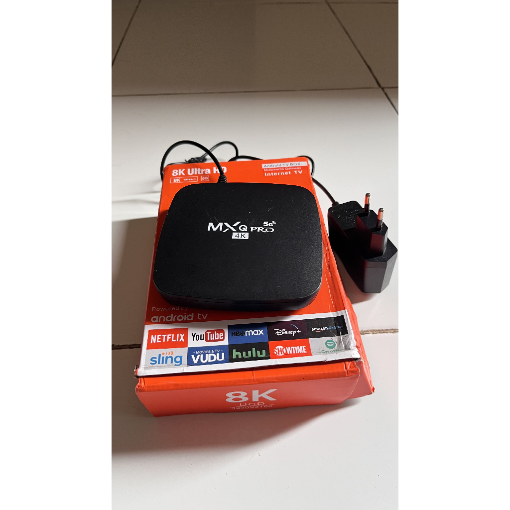 [Preloved] MXQ PRO 5G Mini Smart TV Box Dual Wifi Media Player Set Top Box 4K Android 10.0 OS
