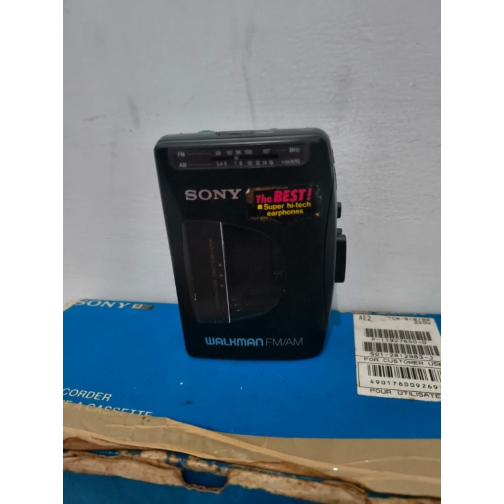 walkman kaset pita retro vintage sony wm fx 10