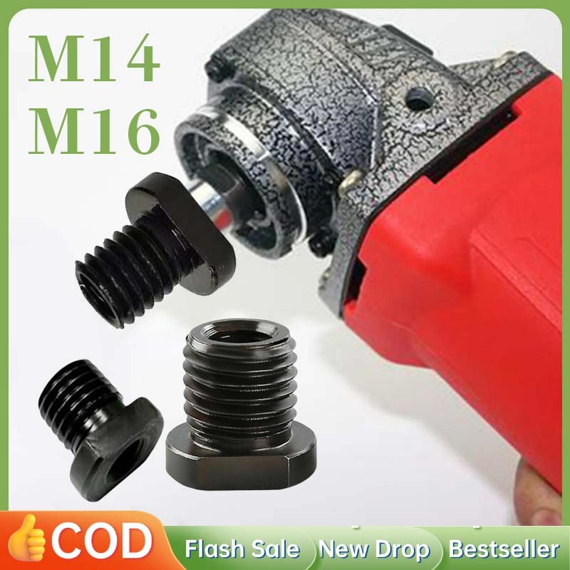 Konverter Gerindam Pemotong Dengan Gerinda Sudut Tipe 100 10 To M14/m16 Adaptor Gerinda Adaptor Send