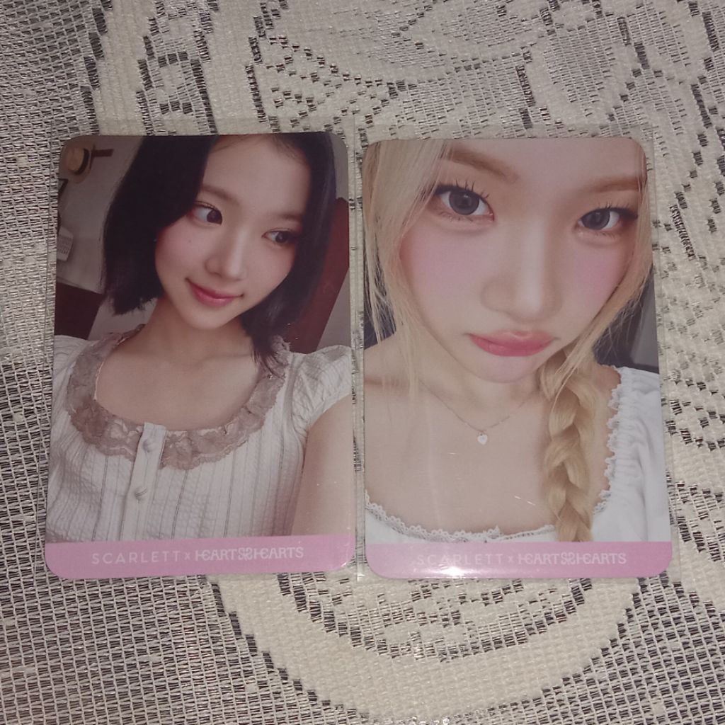 wts pc official hearts2hearts X scarlett