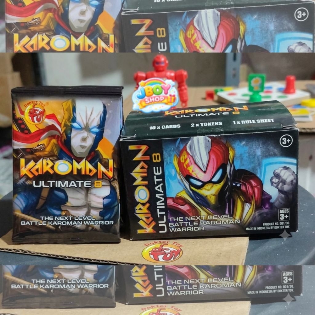 [ 30 Pcs ] BATTLE PUZZLE KAROMAN NEW SERIES / KAROMAN SPECIAL EDITION