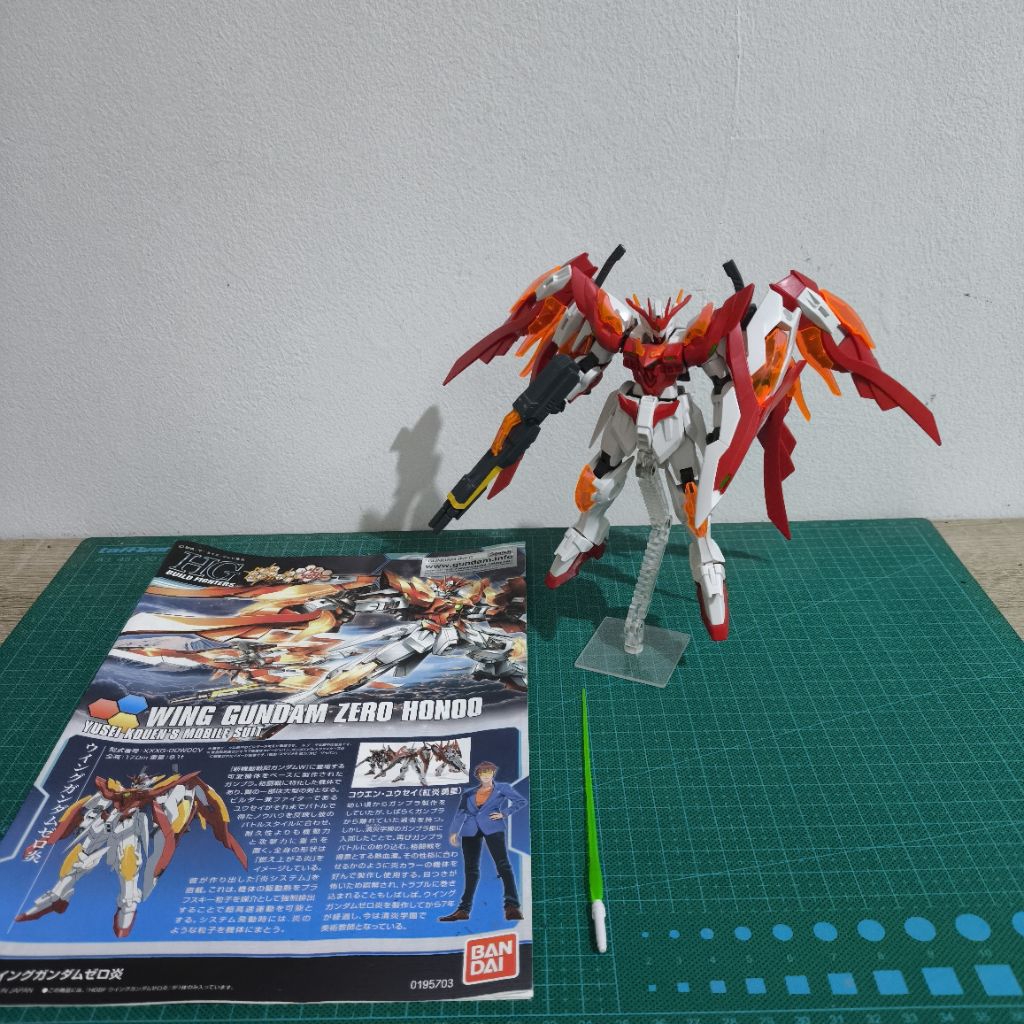 HG 1/144 Wing Gundam Zero Honoo 2nd