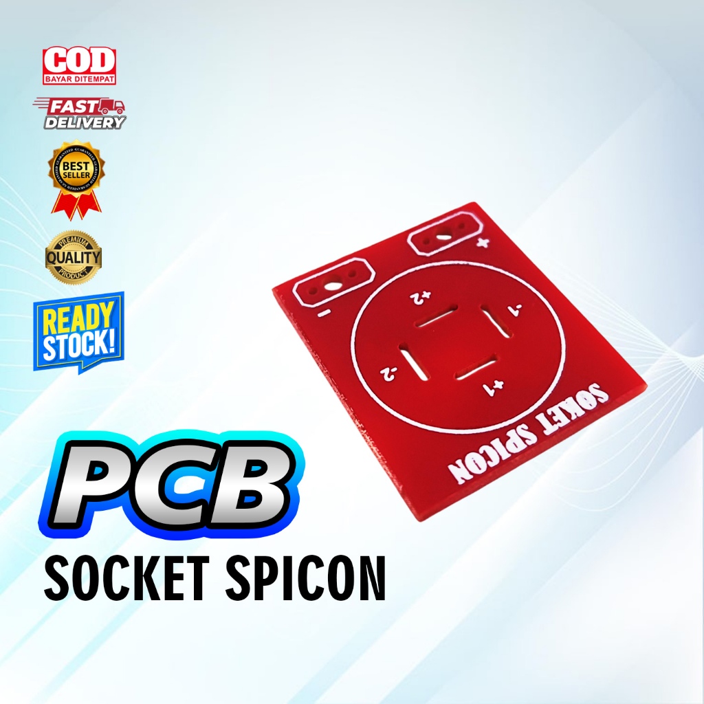 PCB PANEL SPICON  STX-PS2 /PCB Speakon / Spikon Cekung Box Speaker by STX PS 2