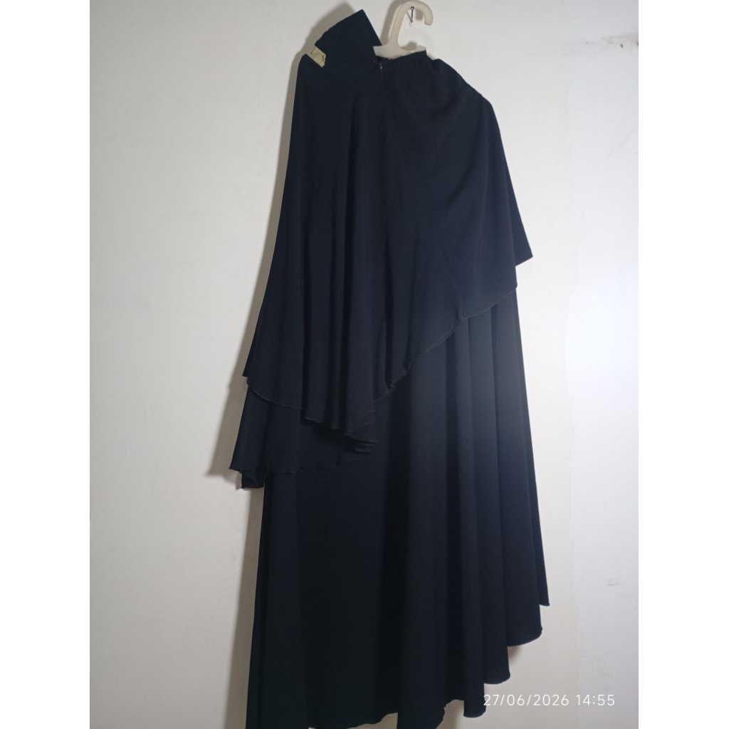 preloved jilbab safar dengan purdah