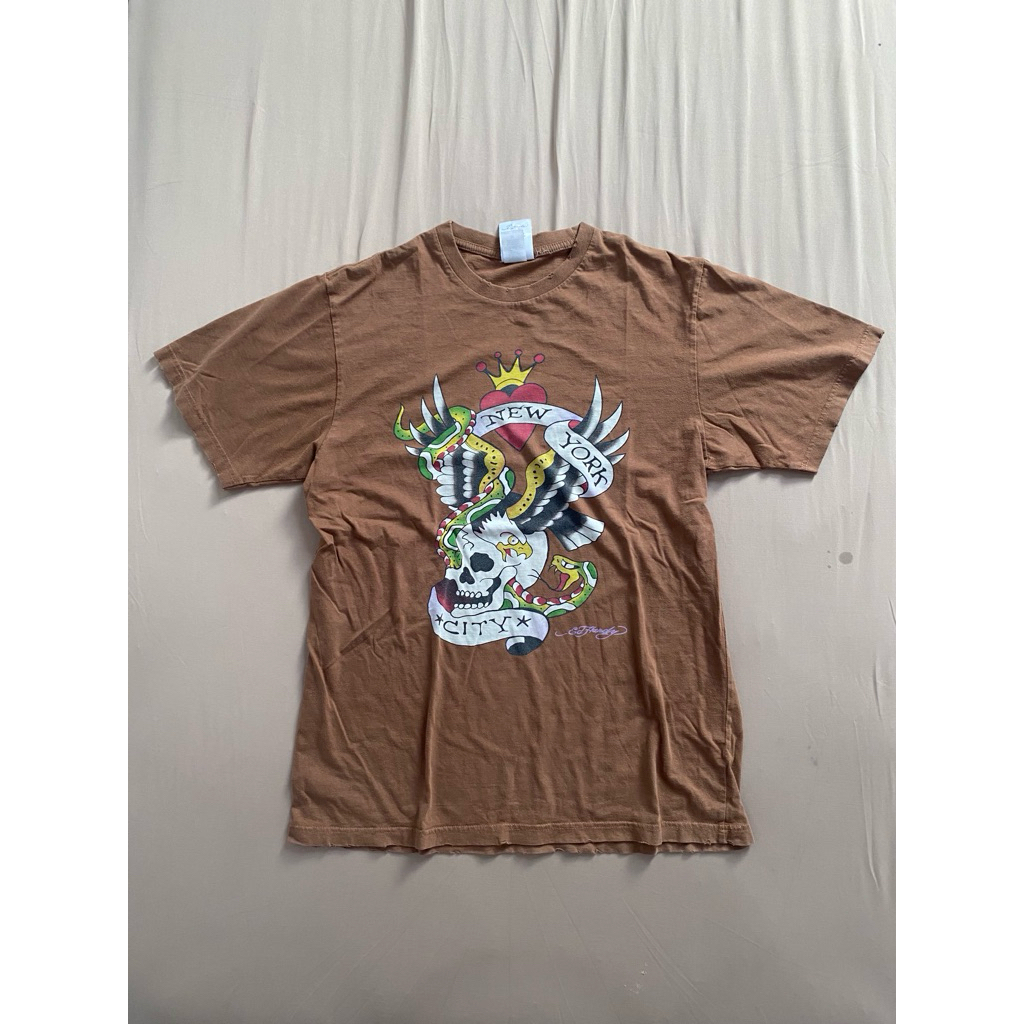 Baju hype street Tshirt pakaian kaos preloved supreme ed hardy