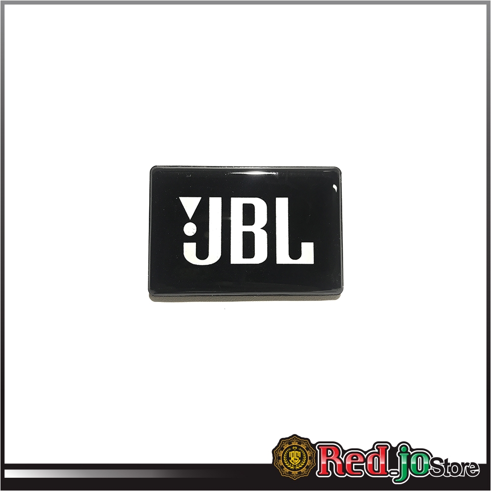 Logo Emblem JBL | Warna HITAM | Ukuran KECIL | JBL Audio Profesional
