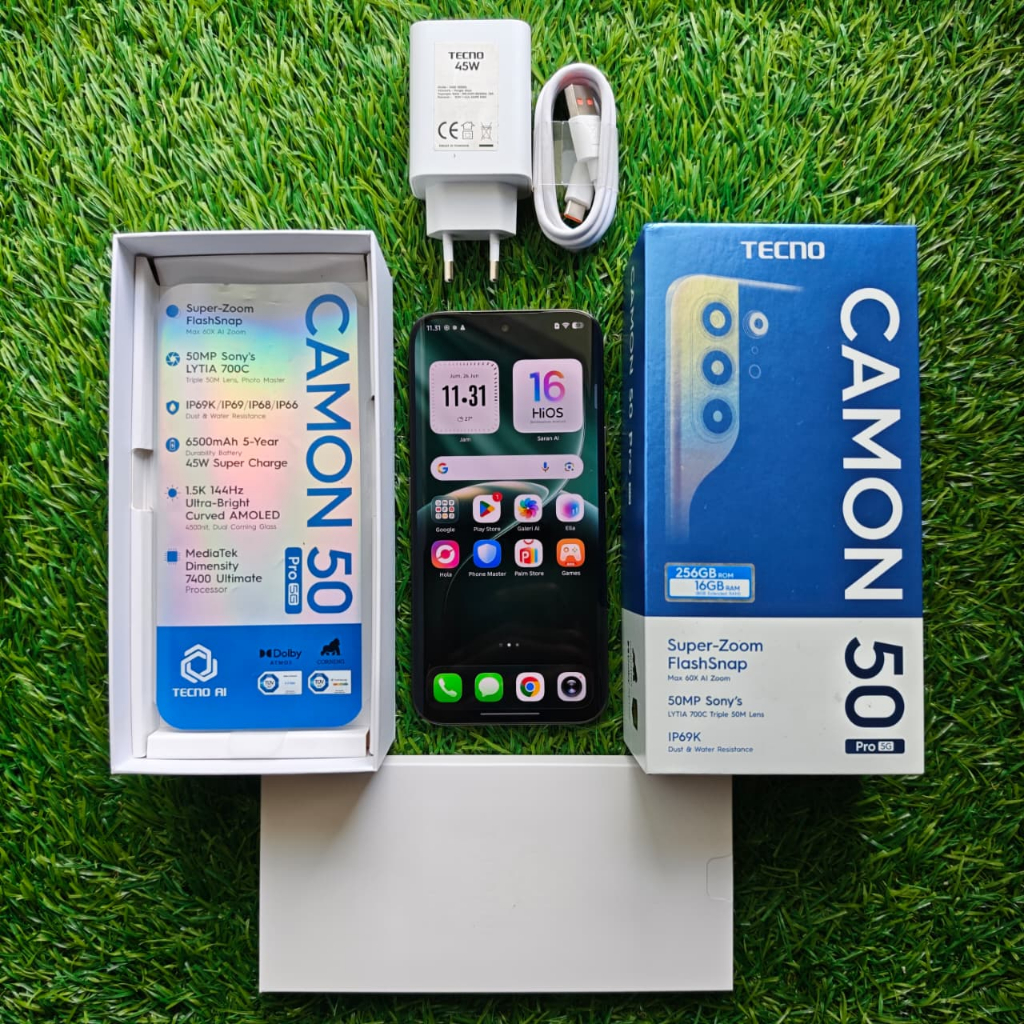 TECNO CAMON 50 PRO 5G SECOND 8/256GB HP SECOND HP SEKEN HP BEKAS HP MURAH