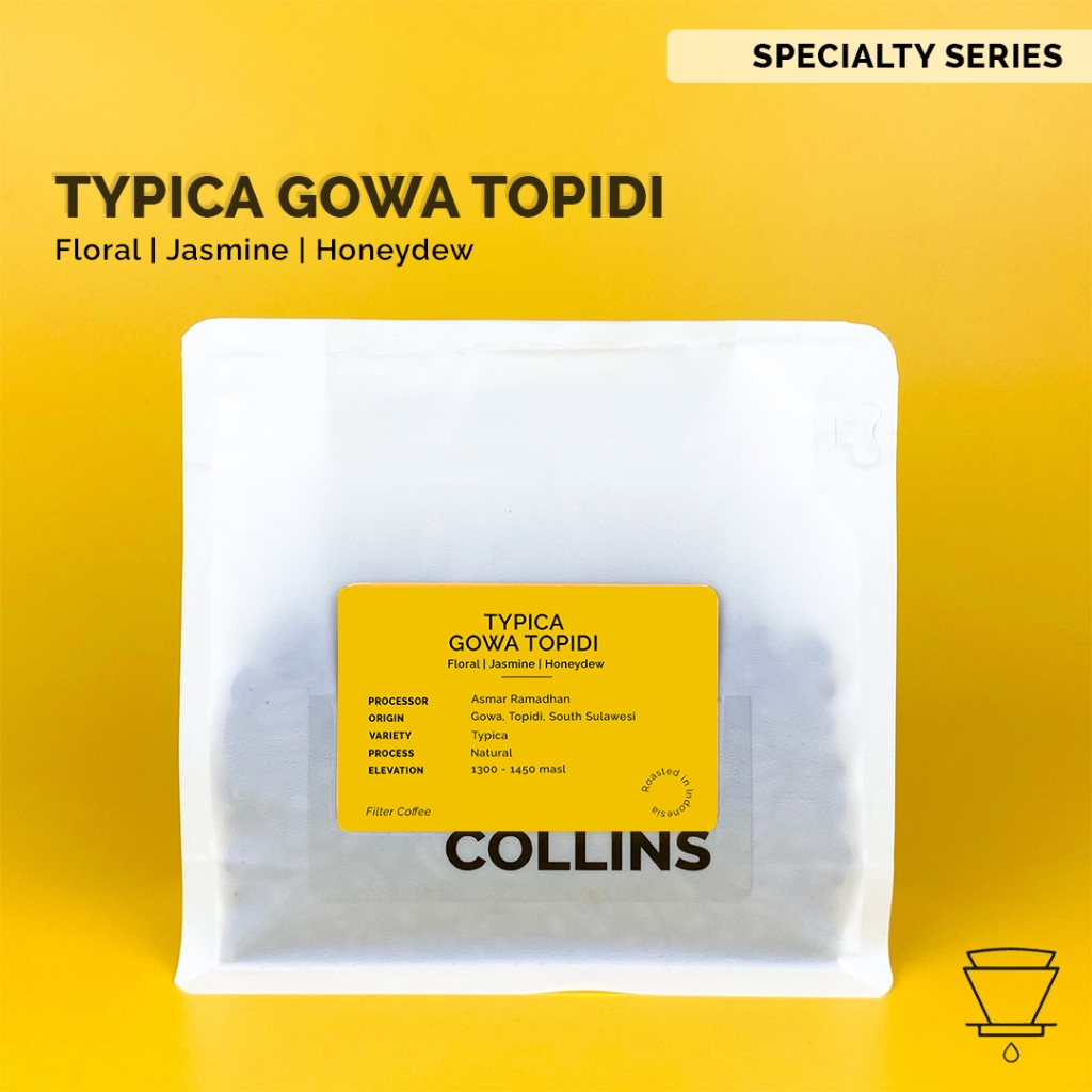 TYPICA GOWA TOPIDI | Filter Specialty Coffee | Collins Roasters