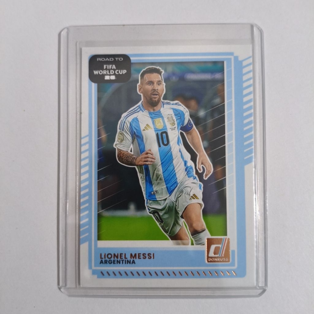 Kartu Bola Panini Donruss Lionel Messi Argentina