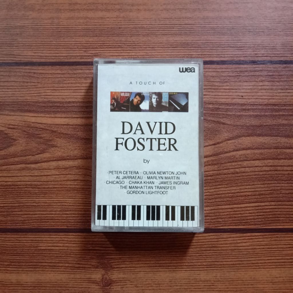Kaset DAVID FOSTER ( Peter cetera, Al jerreau, chaka khan dll )