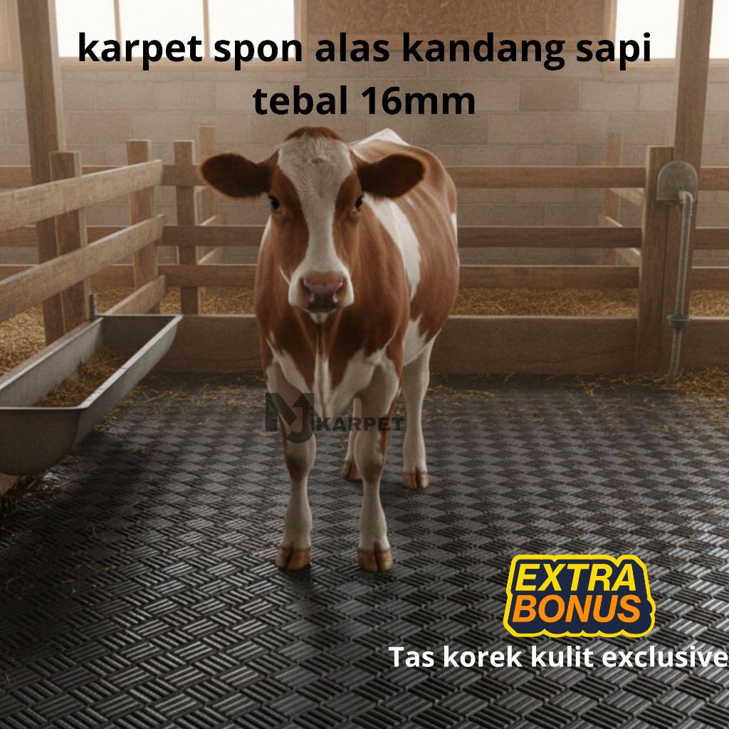 KARPET KANDANG SAPI/KARPET SAPI/ALAS SAPI Serbaguna Alas Gym Olahraga Karpet Bak Pick Up