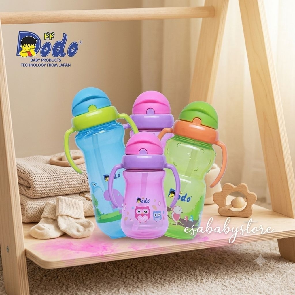 Botol Minum Sedotan Dodo / Sport Handle Cup Dodo