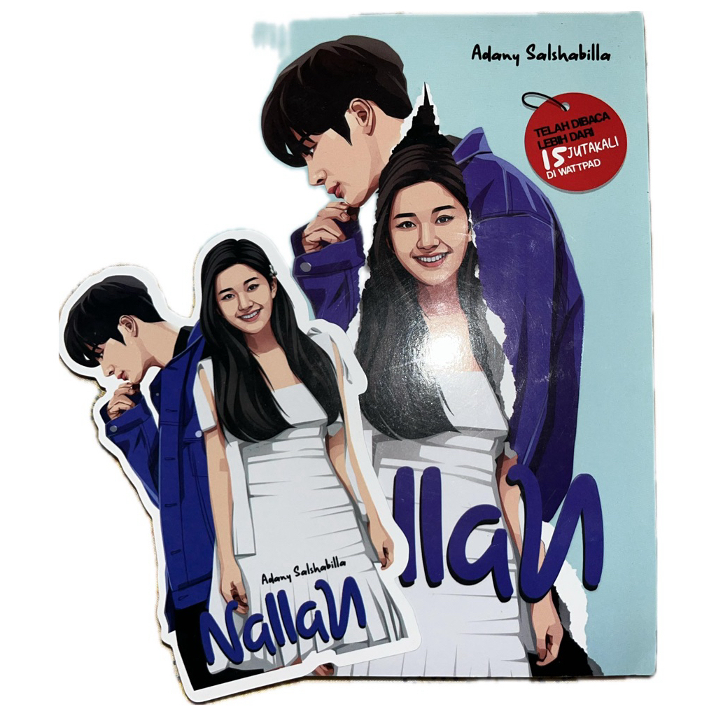 Novel NALLAN original (preloved) buku lain cek etalase toko
