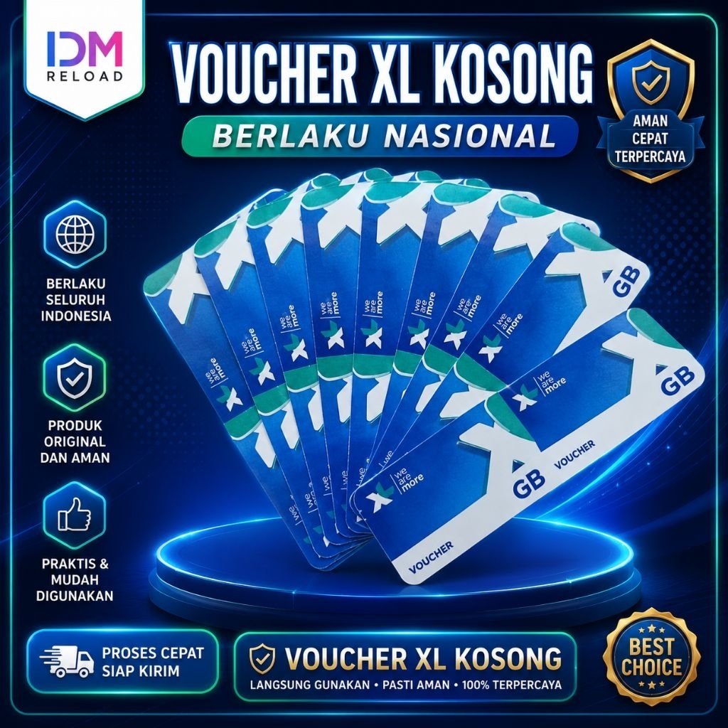 VOUCHER XL KOSONGAN/VOUCHER XL ZERO