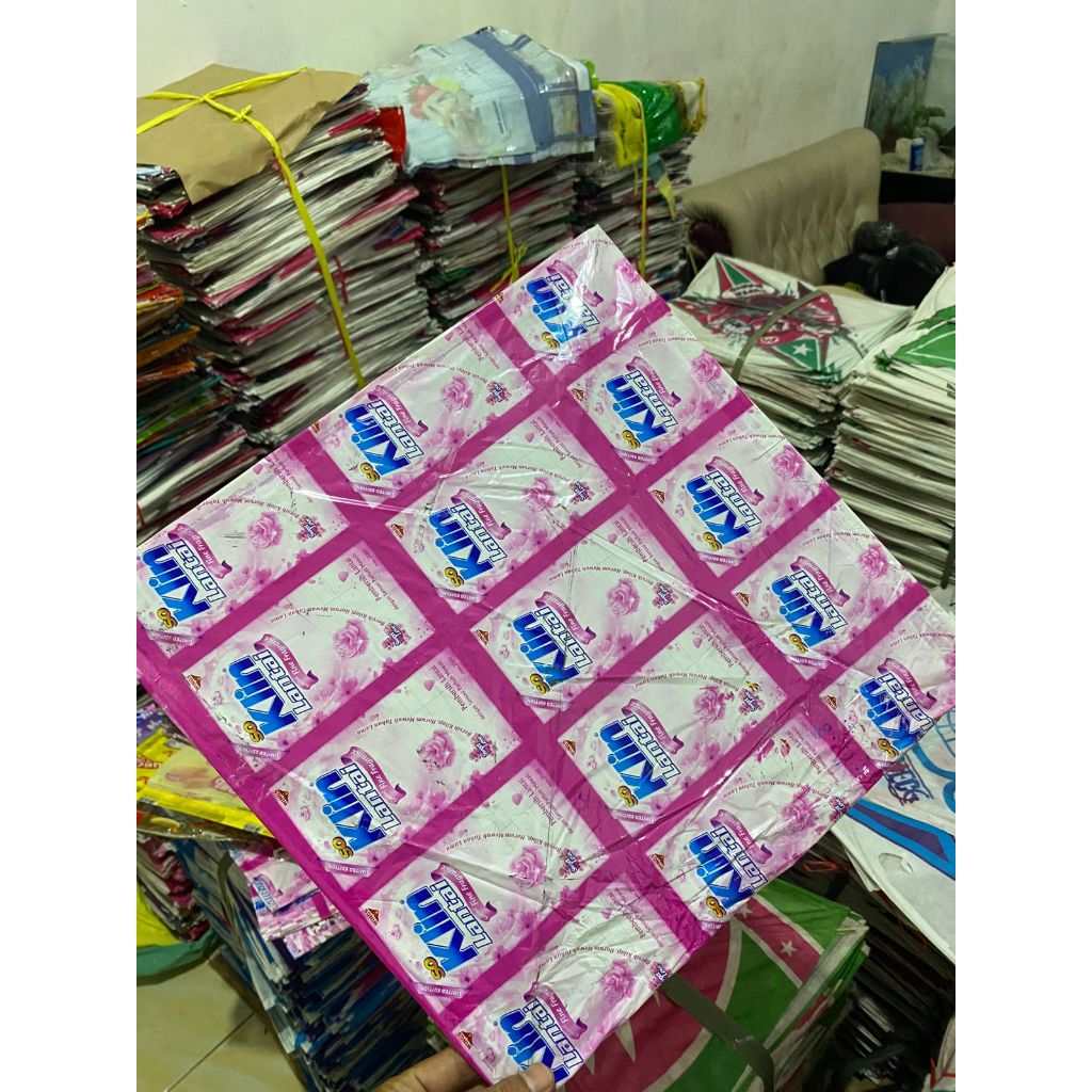 layangan 50 pcs jabrug sortir layang-layang plastik murah