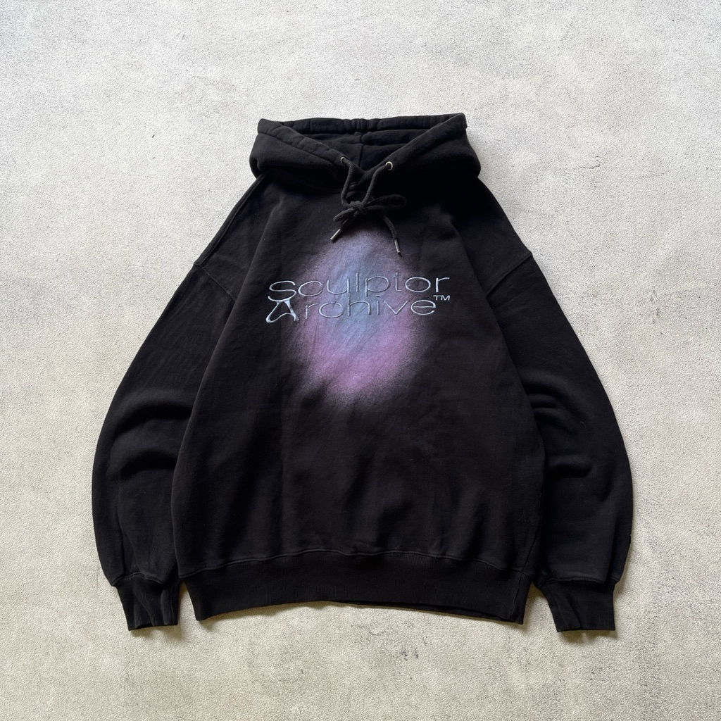 Hoodie Sculptor Motion Graphic Black | 65x58