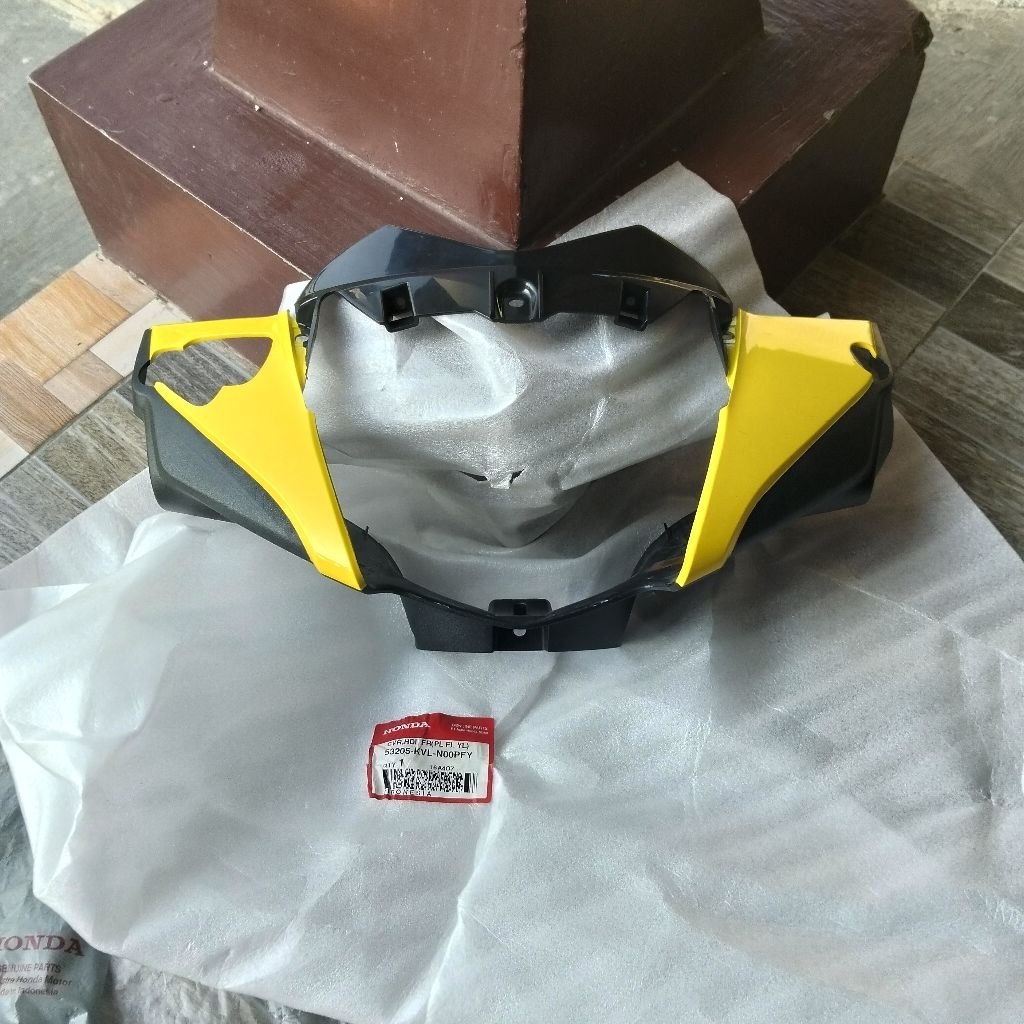 53205-KVL-N00  Batok Depan Kuning Supra X 125 Batman Original Ahm