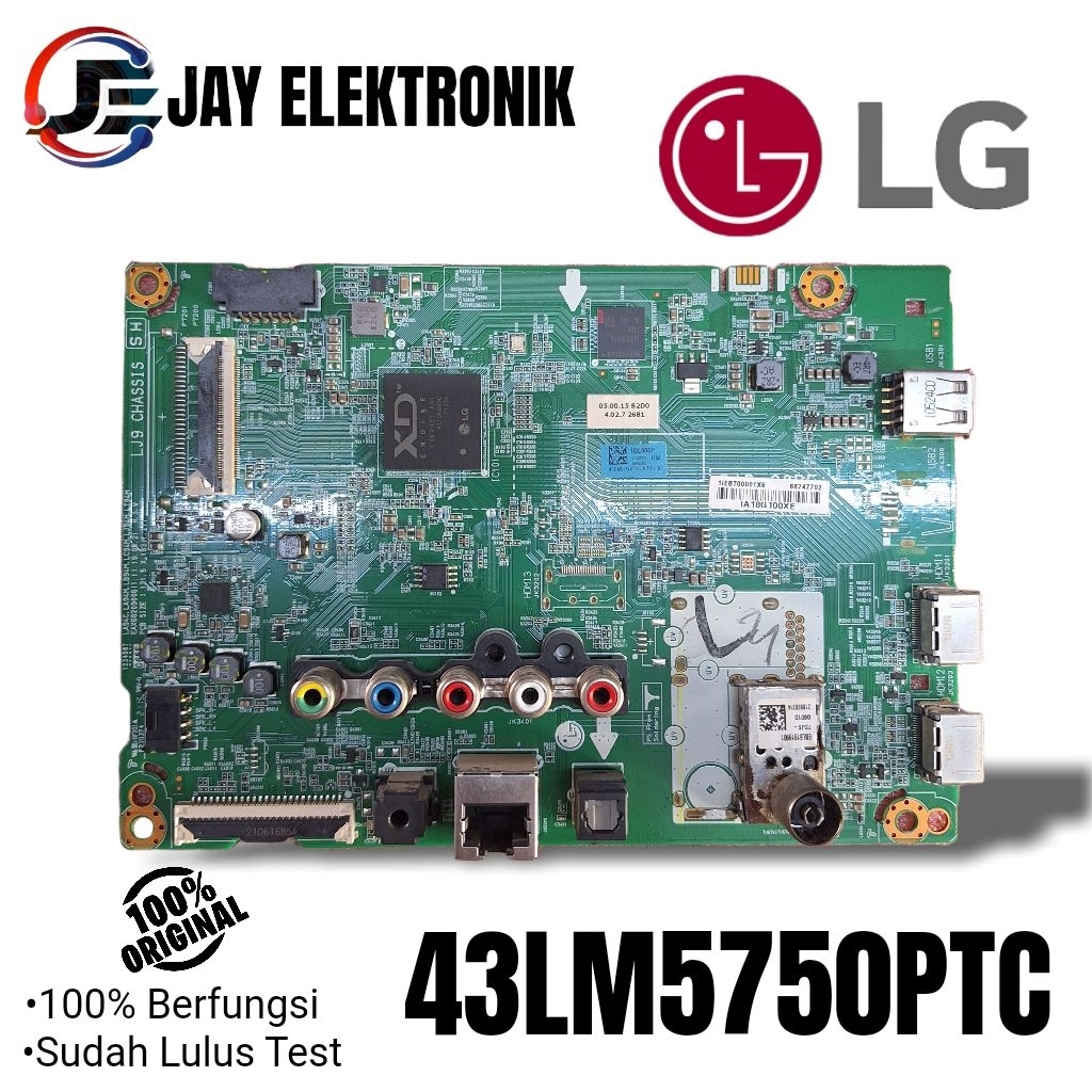 MB MAINBOARD Smart Tv LG 43LM5750PTC 43LM5750