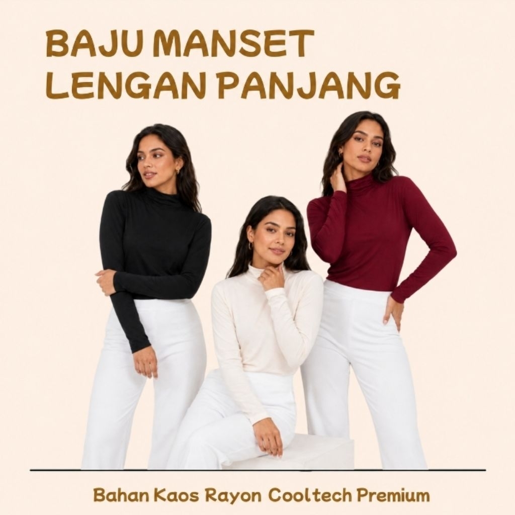 Dazen Baju Manset Lengan Panjang