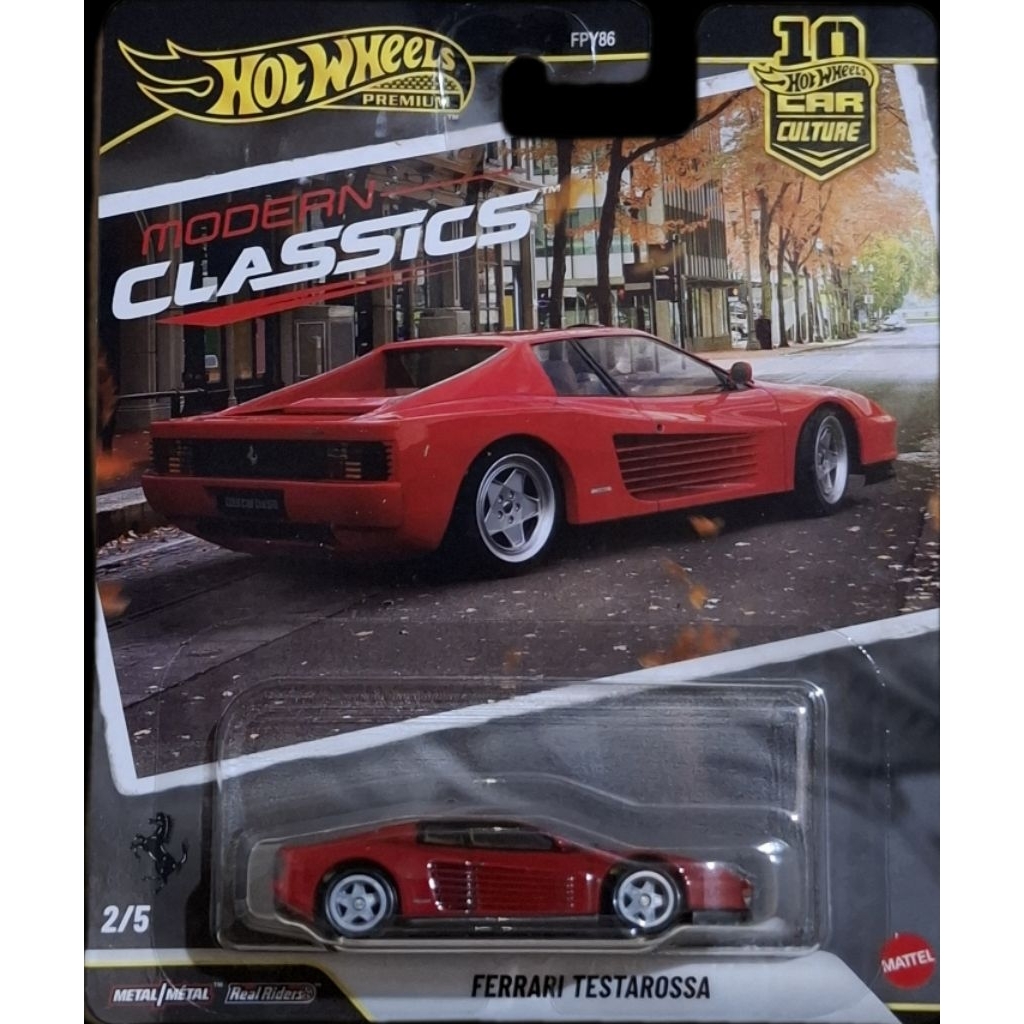 Hot Wheels Premium Classics - Ferrari Testarossa