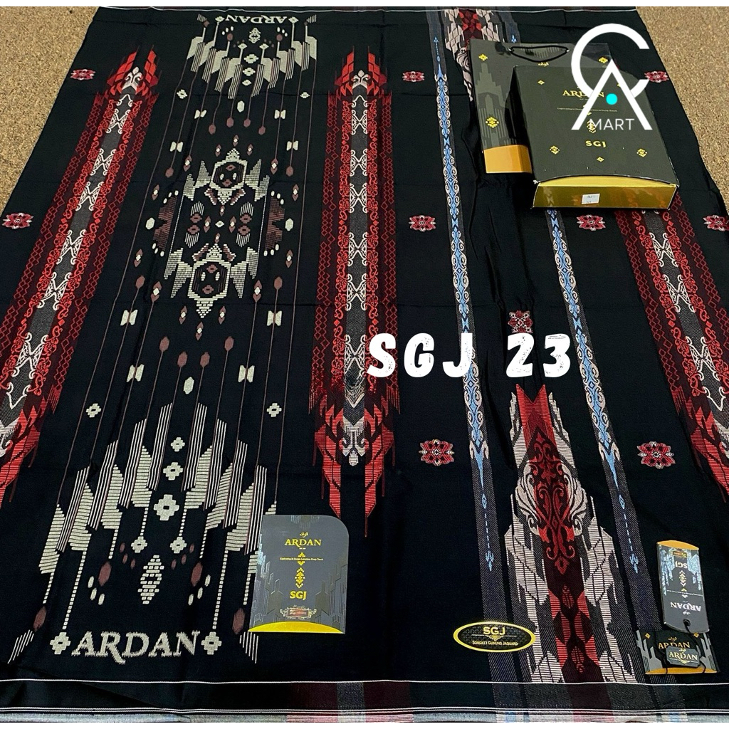 [COD] sarung ardan sgj gold sgj sarung ardan sgj gold songket sarung ardan sgj gold black sarung ard