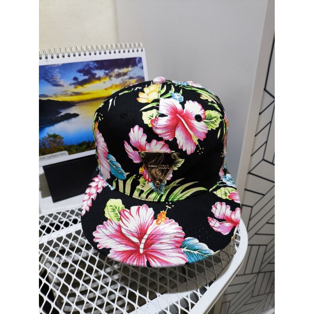 Topi Hater Snapback Official Aop Flower