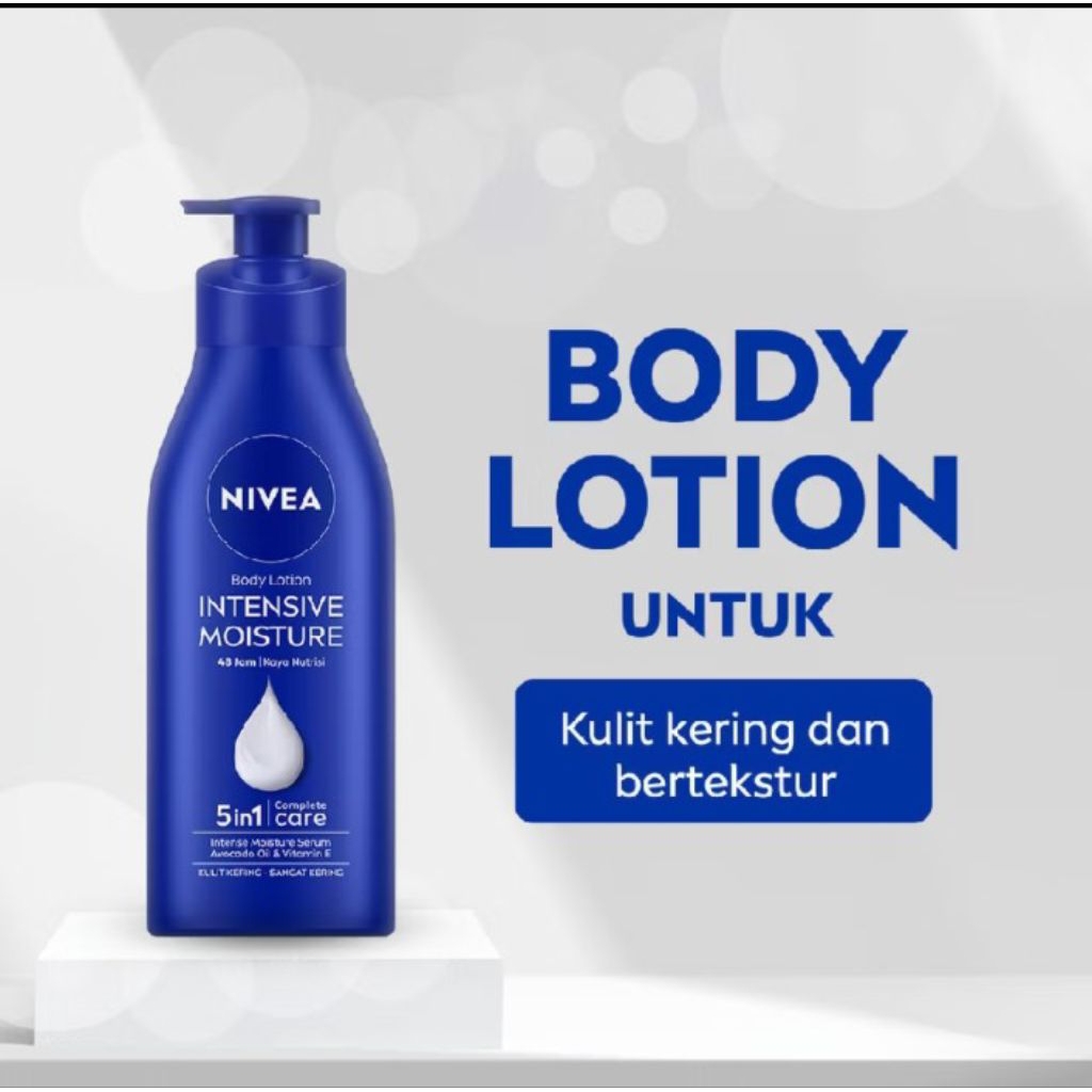 Nivea Body lotion Intensive care atasi kulit kering 380 ml