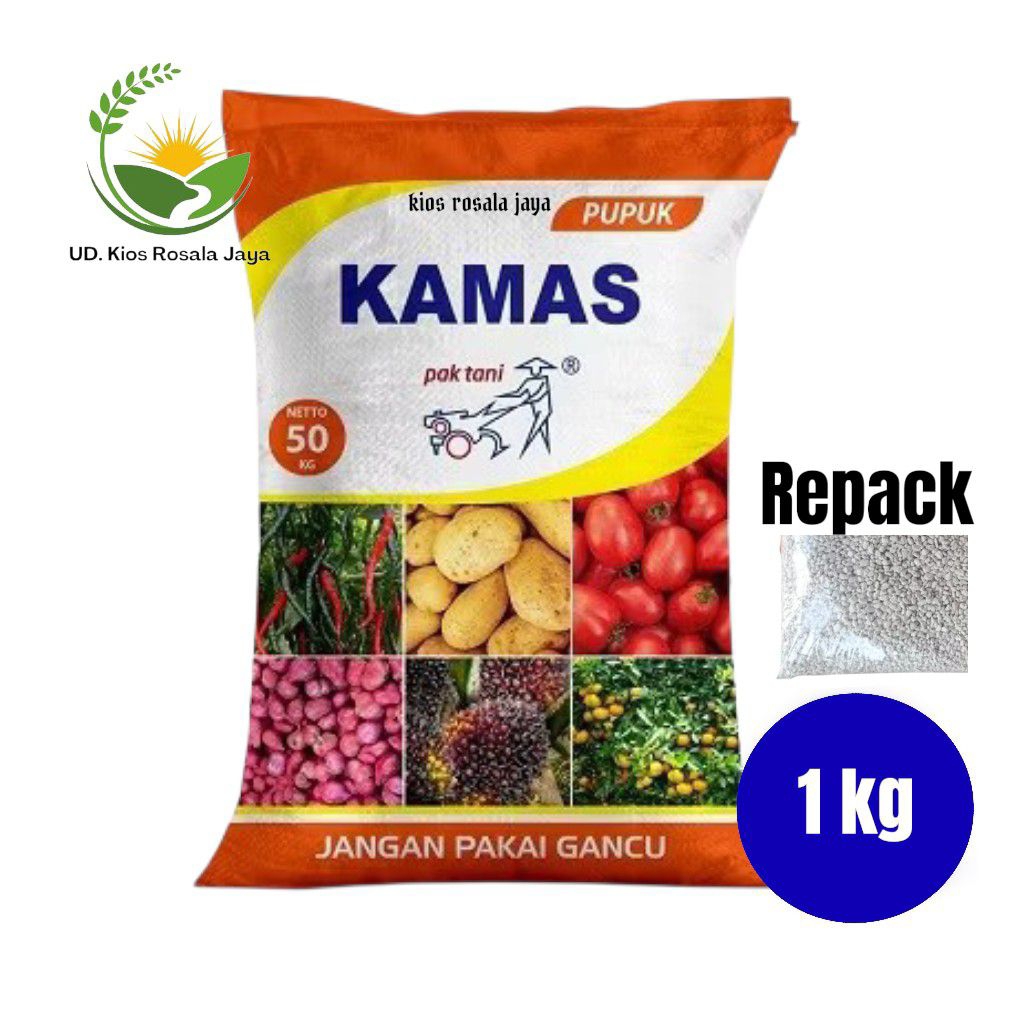 Pupuk KAMAS Pak Tani kemasan 1 kg Repack