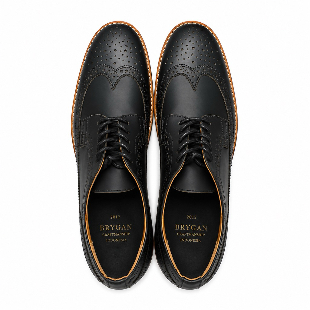 SEPATU PRIA FORMAL OXFORD PANTOFEL BRYGAN CRAFTMANSHIP LONGWING