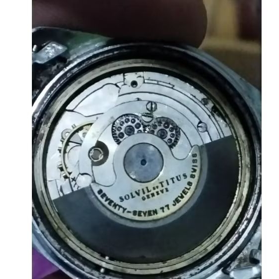 Jual Jam Tangan Titus 77 Jewels JetPower Super Dial Tiger Claws Rare