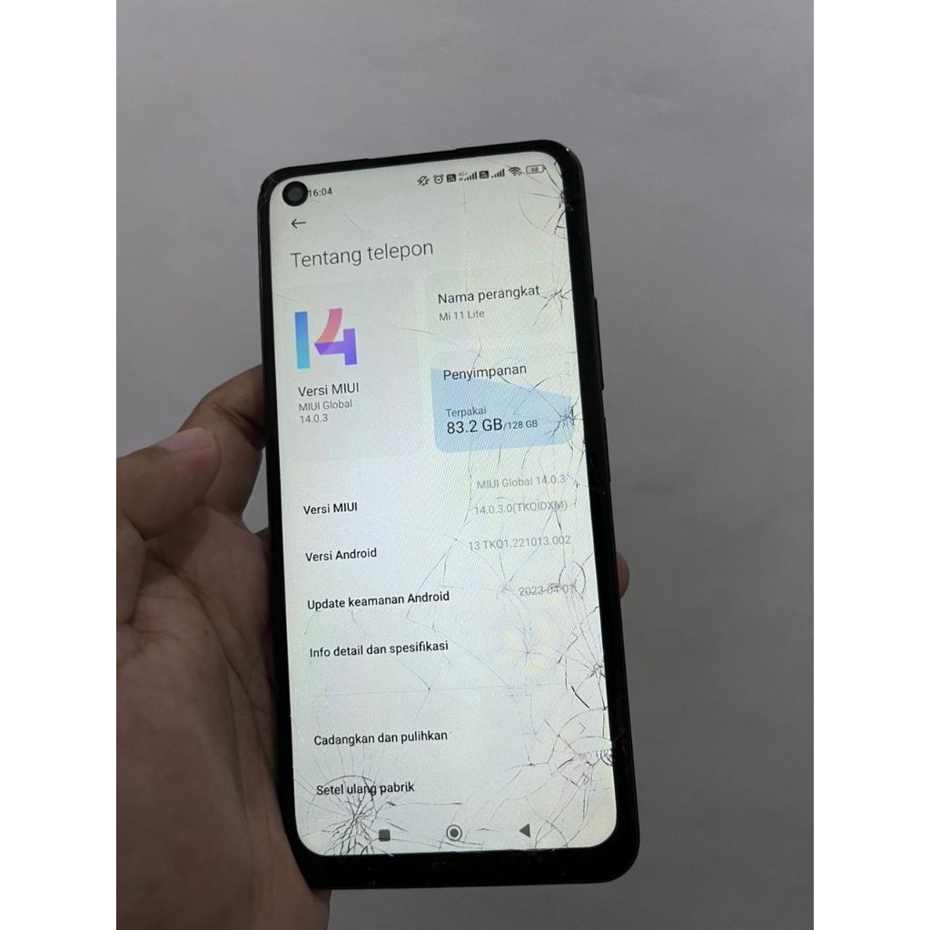 Mi 11 lite 8/128Gb minus