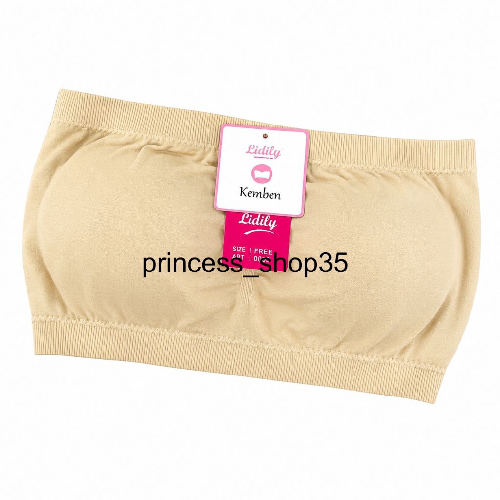 Lidily Bra Tanpa Tali Strapless Bra Kemben Tanpa Kawat Bh Seamless