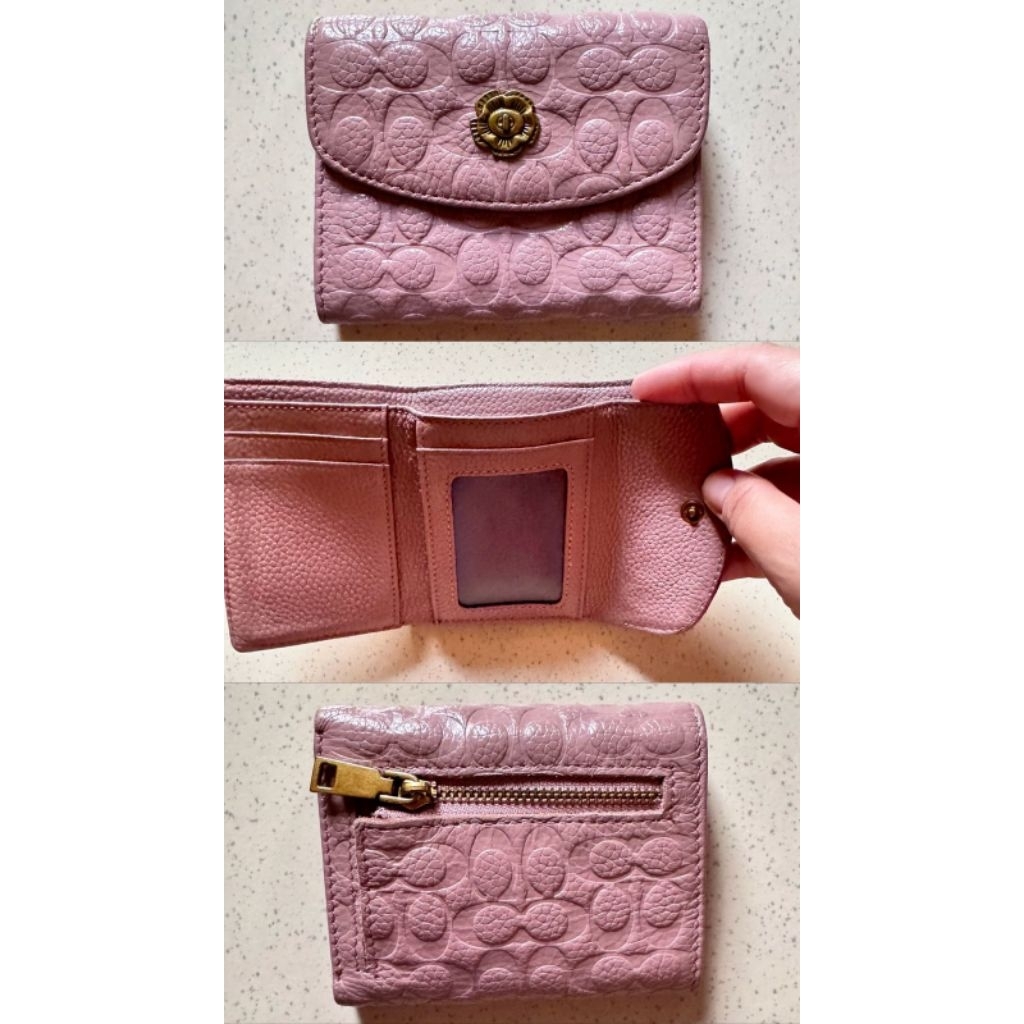 Dompet Lipat Wanita kulit asli (PL) like new