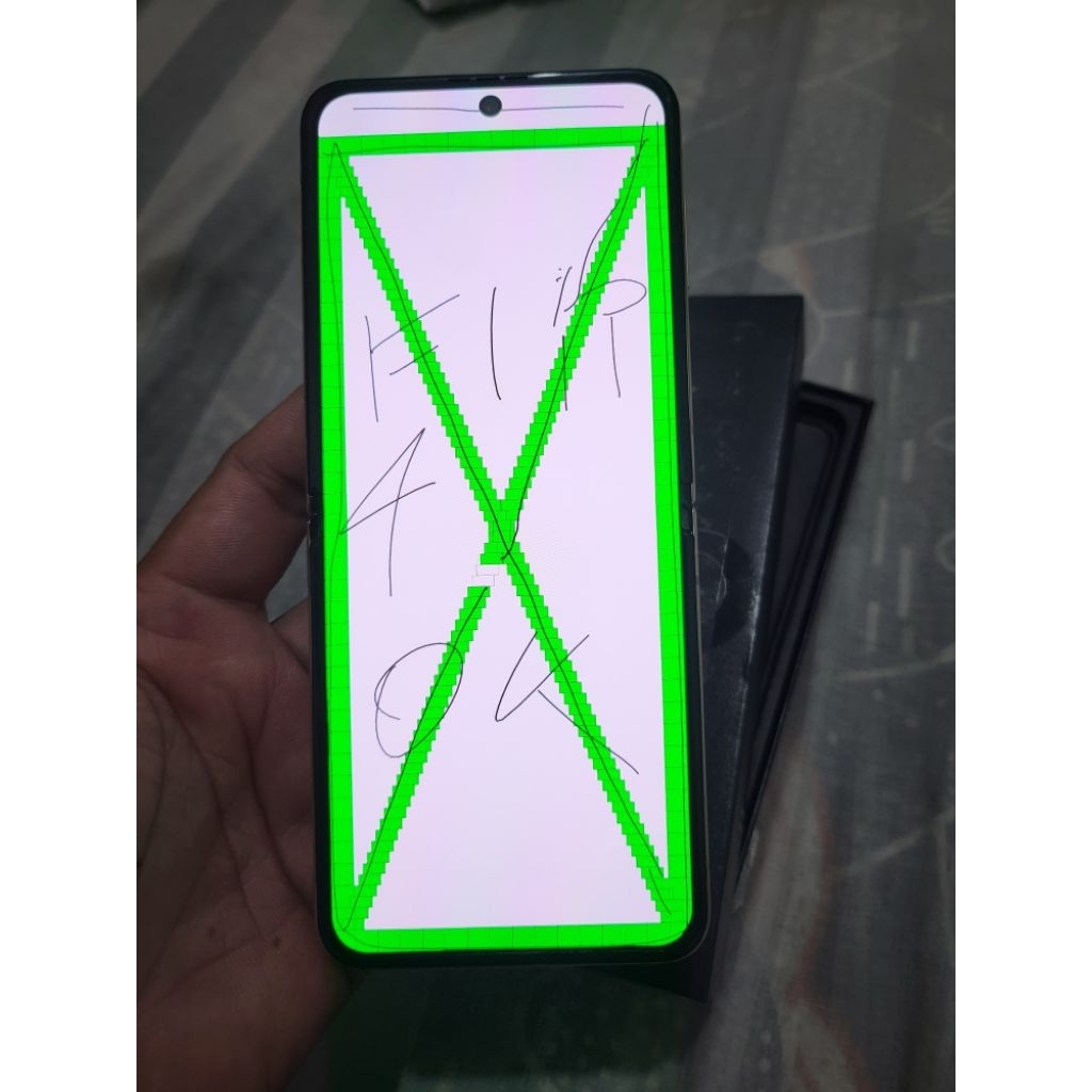 lcd samsung flip 4