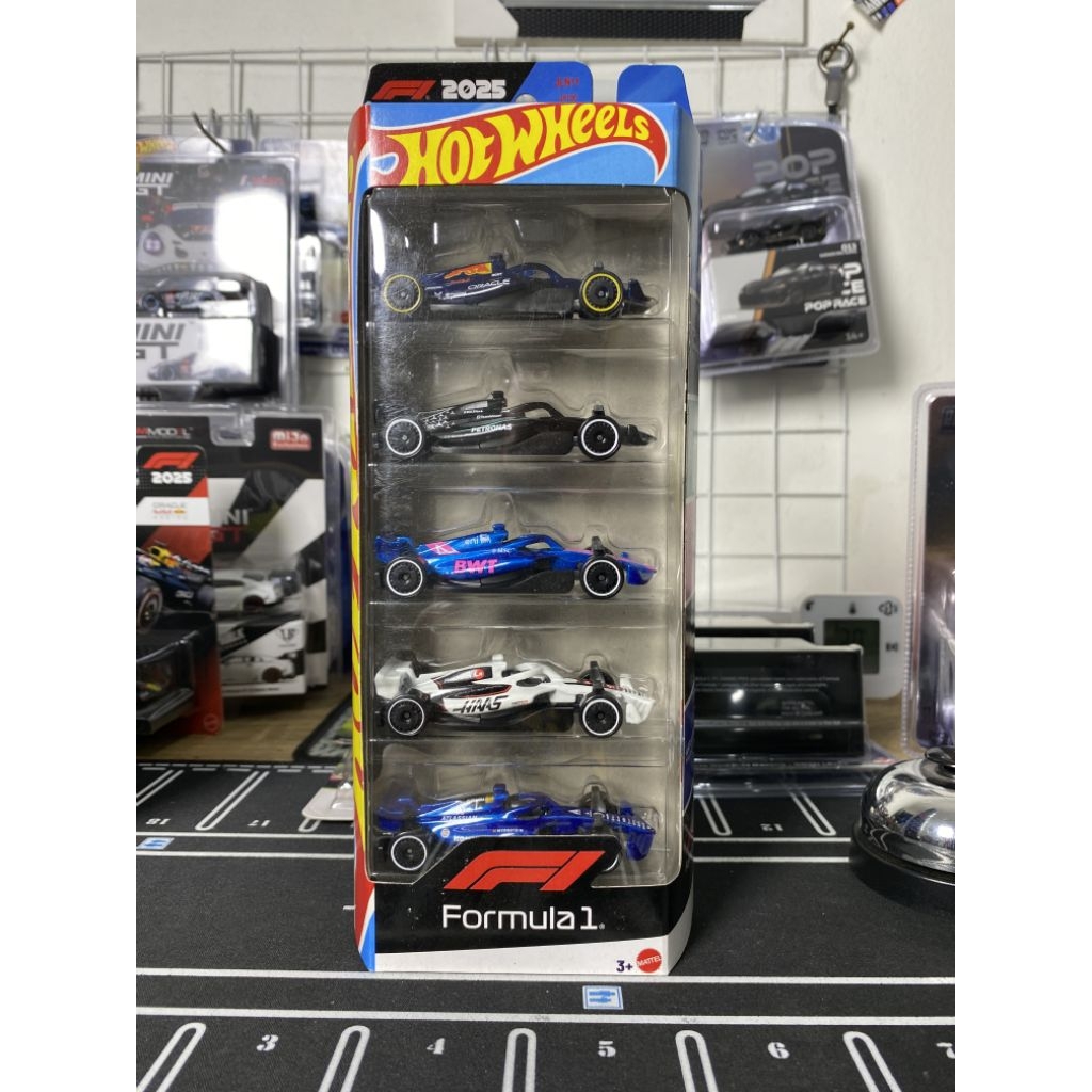 Hot Wheels 5-Pack Formula 1 2025 F1