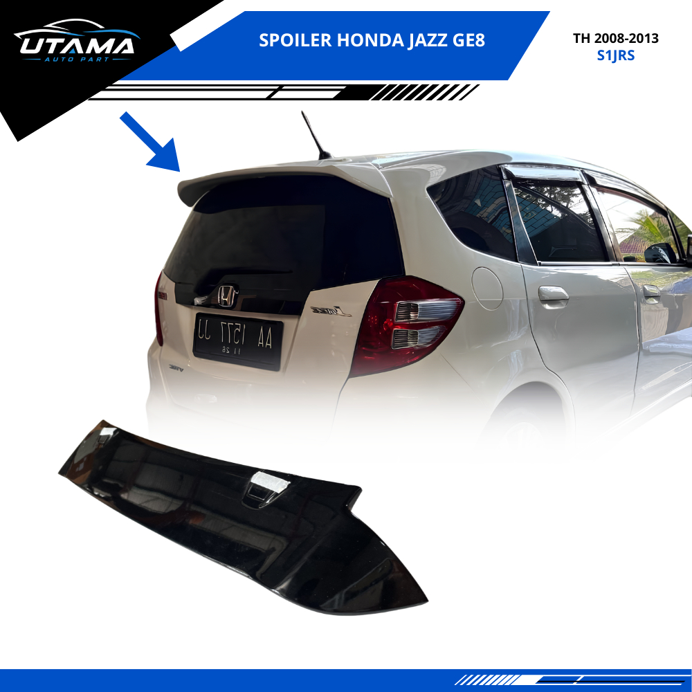 Spoiler Honda Jazz GE8 Modulo - Spoiler Belakang Honda Jazz RS 2008-2013