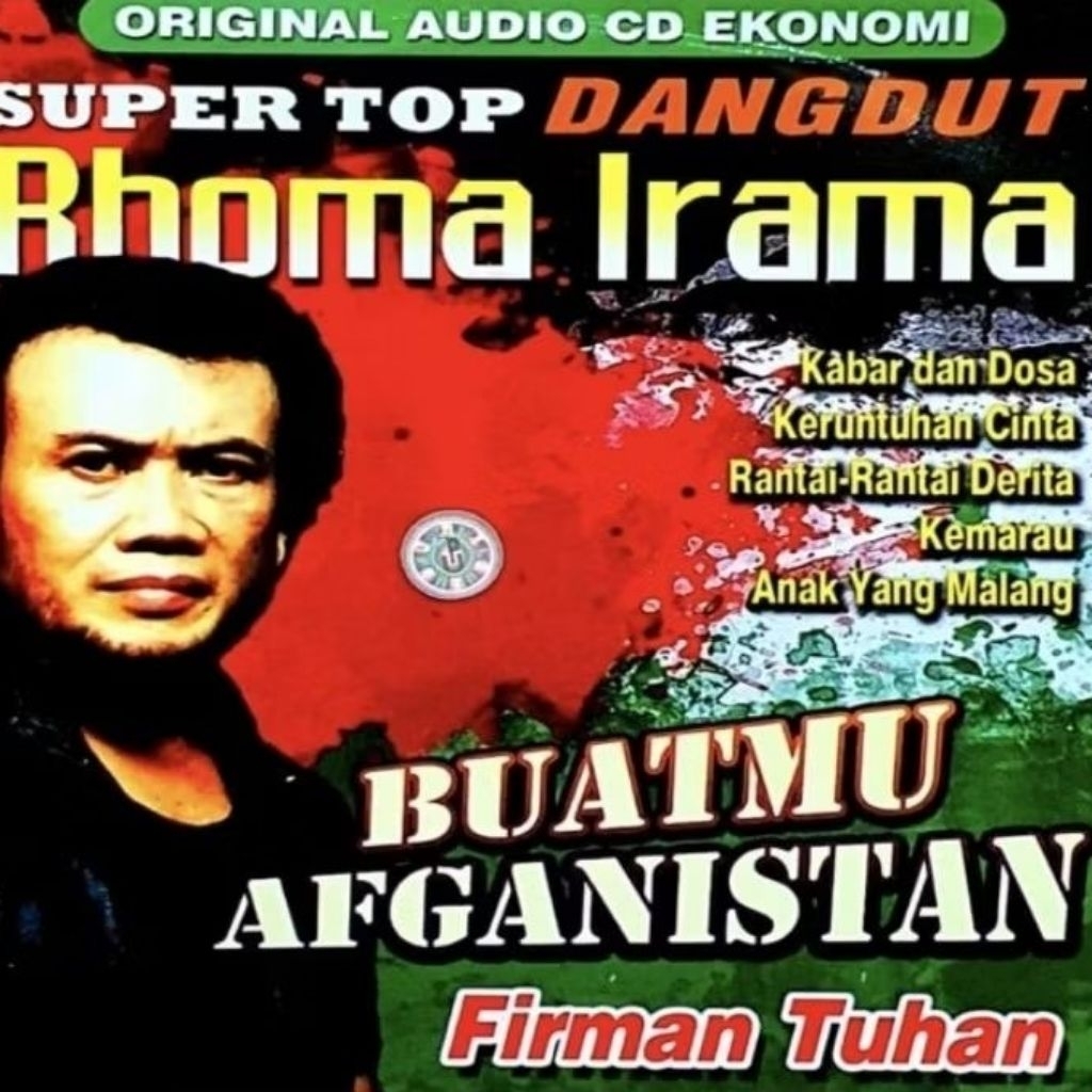 KASET CD LAGU DANGDUT RHOMA IRAMA