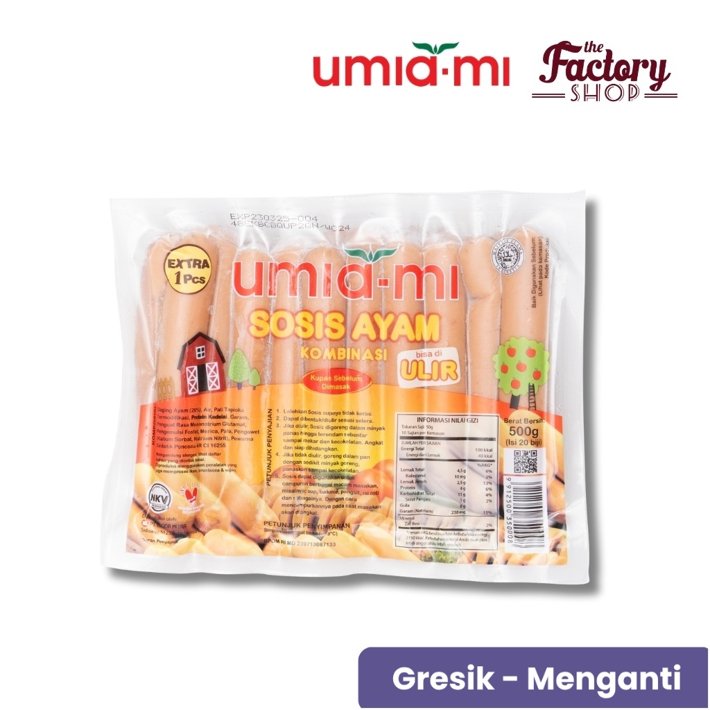 UMIAMI SOSIS AYAM ULIR 20BJ [MENGANTI]