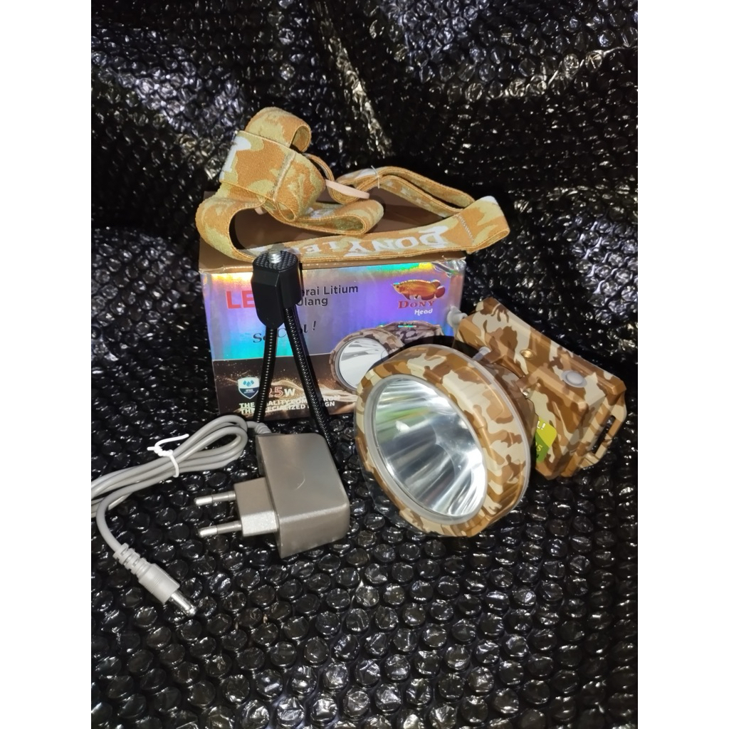 senter Kepala Dony 15W MS-305 ll Senter Kepala Dony Original 100 %
