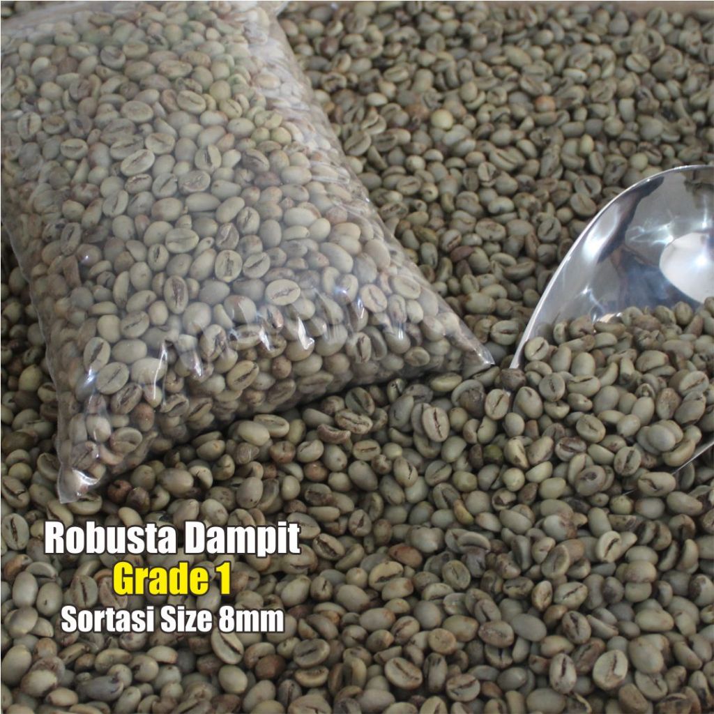 Kopi Green Bean Robusta Dampit - Grade 1