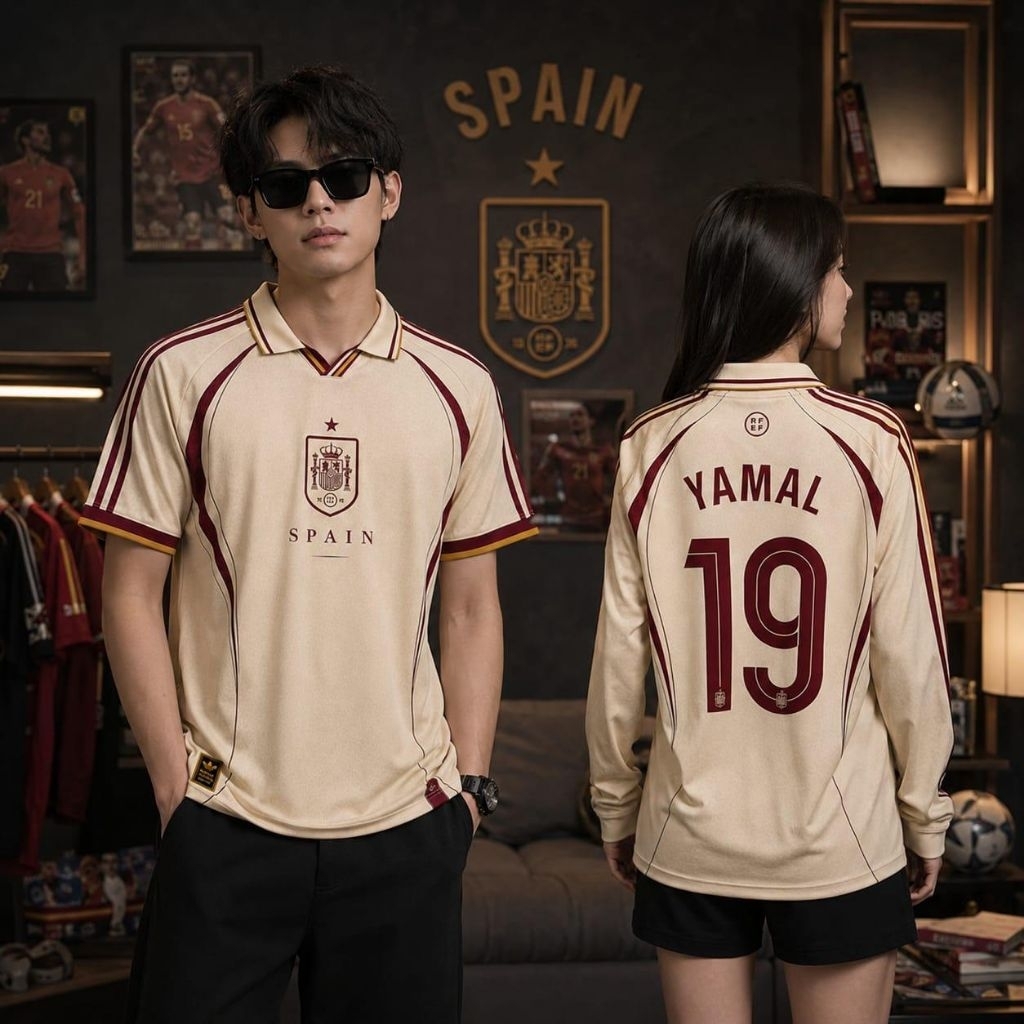 JERSEY SPAIN FANTASY SPECIAL EDITION VINTAGE RETRO CASSUAL