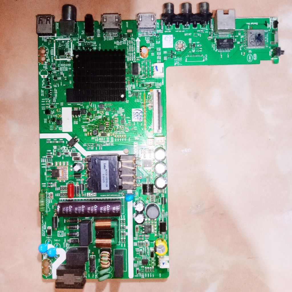 mb tv led cocca 32s3u smart tv mati standby rusak software buat bahan kanibalan / mb tv Polytron 24d